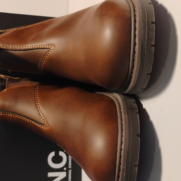 I.N.C. International Concepts Women's Size 4 Brown River Ankle Boots New In Box - Picture 6 of 10